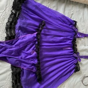 Victoria Secret Babydoll Lingerie Size Large
